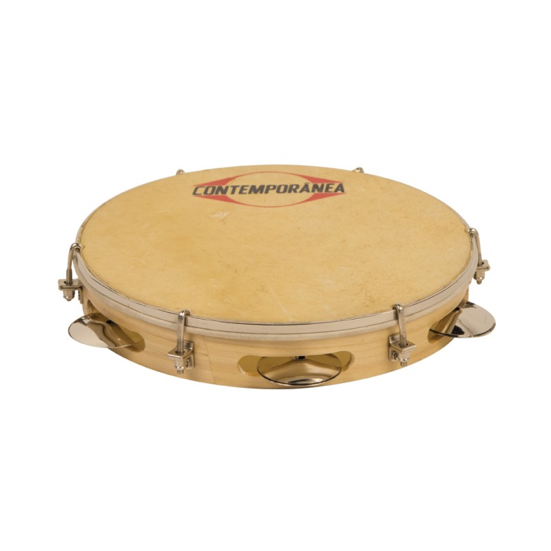 Pandeiro 9" bois - peau animale - Extra Light - Pro